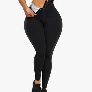 Waist trainer shaper Black Pants shaper Size Xl
